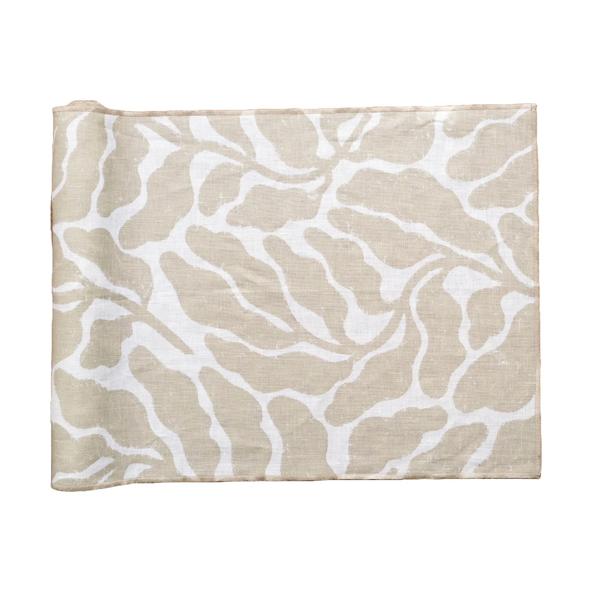 Leaves caminho de mesa, Areia, 45x180 cm Fine Little Day