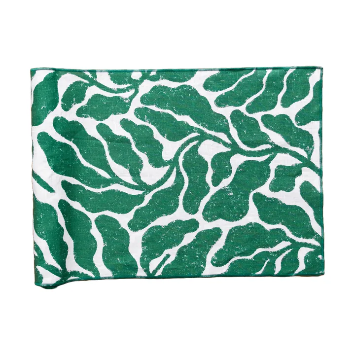 Leaves caminho de mesa - Verde, 45x180 cm - Fine Little Day