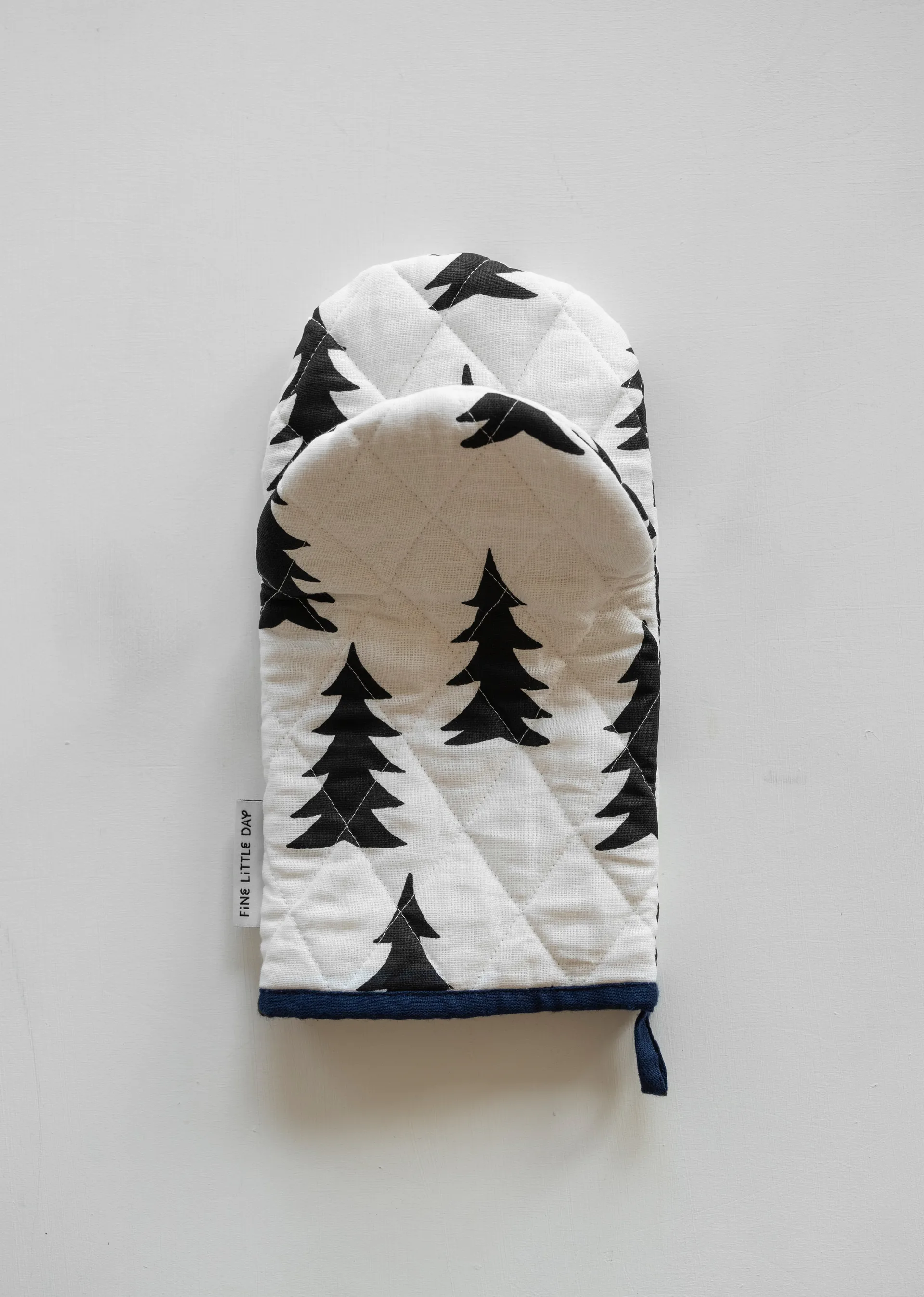 Luva de forno acolchoada Gran, White-black Fine Little Day