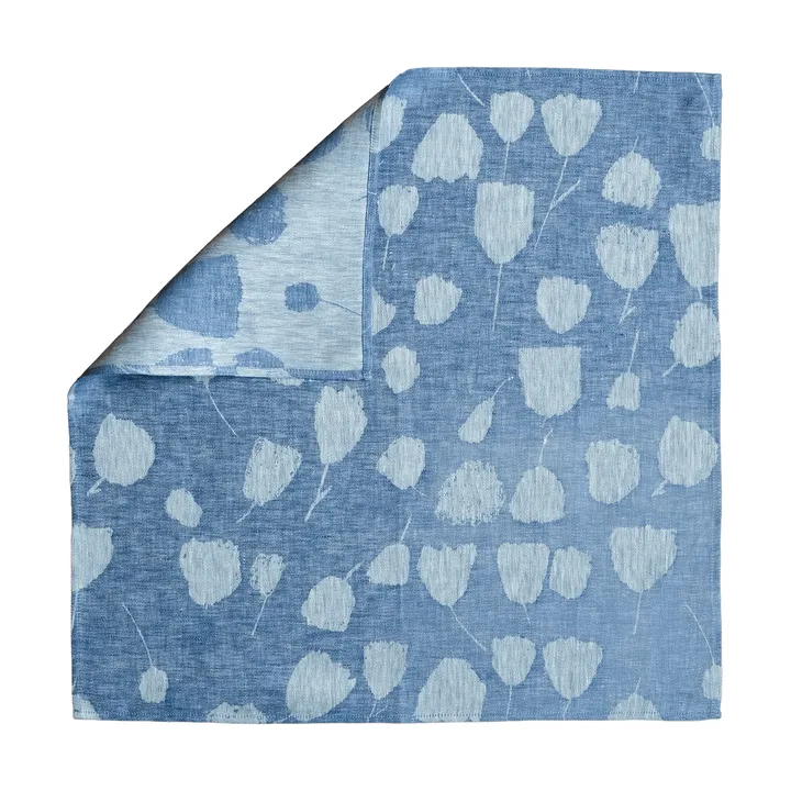 Pano de cozinha Bouquet 58x58 cm - Azul-offwhite - Fine Little Day