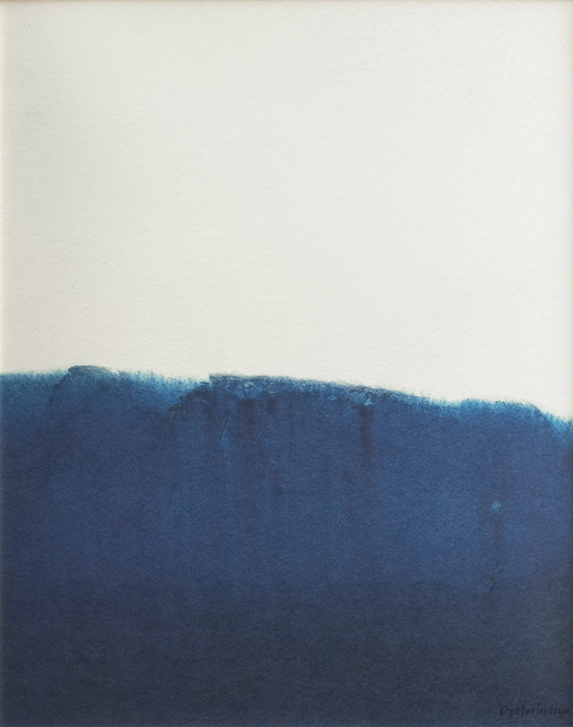 Póster Dyeforindigo ocean 1 40x50 cm, Blue-white Fine Little Day