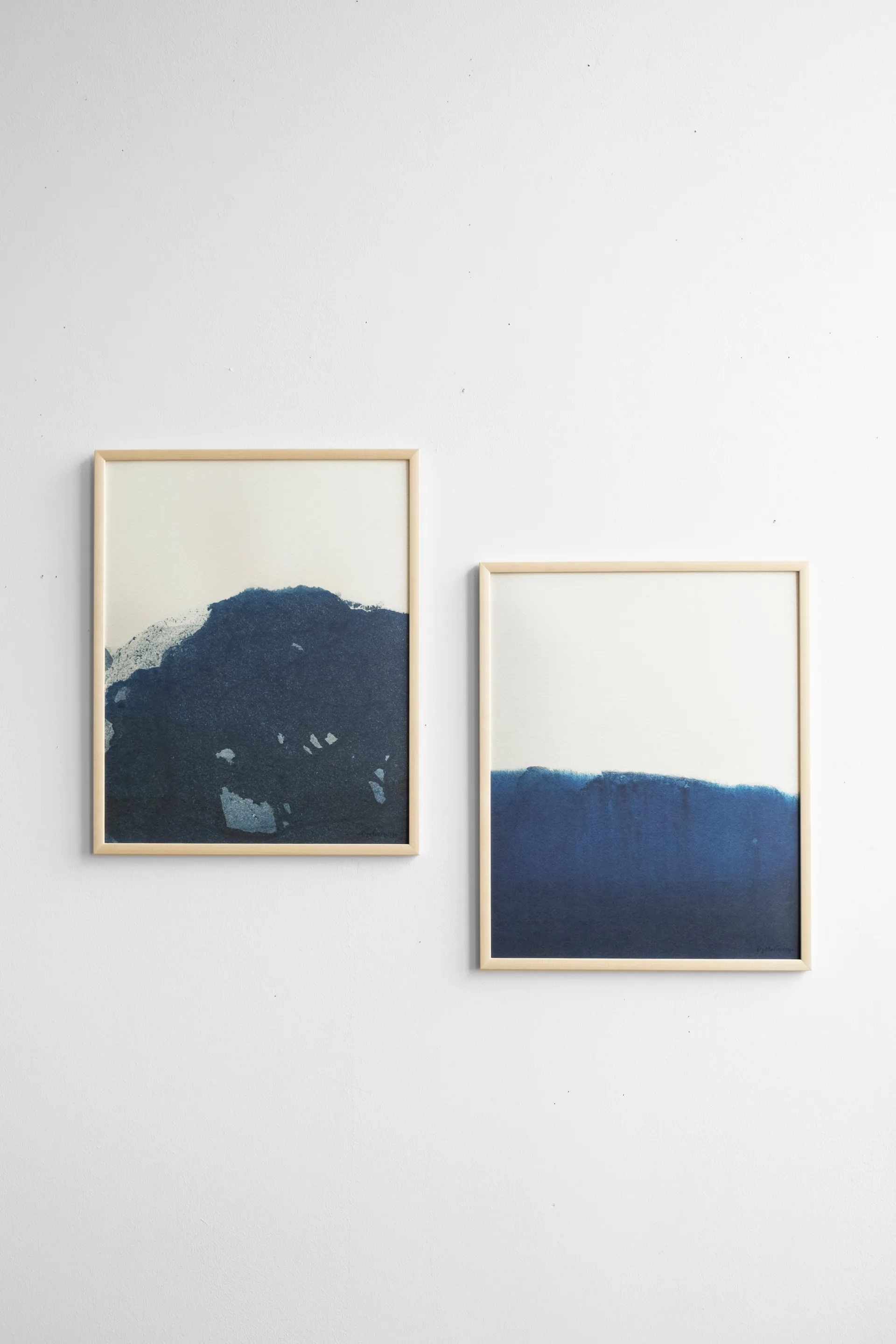 Póster Dyeforindigo ocean 2 40x50 cm, Blue-white Fine Little Day