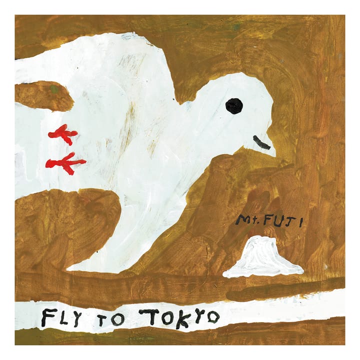 Póster Fly To Tokyo, 50x50 cm Fine Little Day