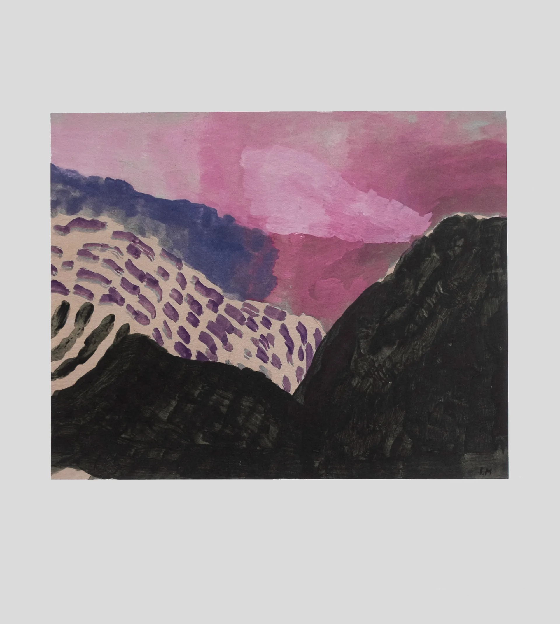 Póster Landscape 40x50 cm, multi Fine Little Day