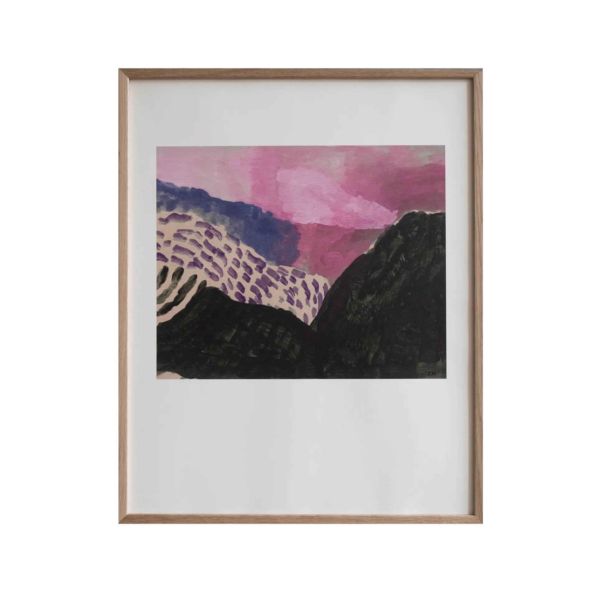 Póster Landscape 40x50 cm, multi Fine Little Day