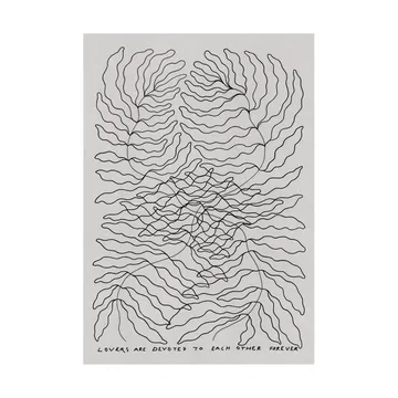 Póster Lovers - 70x100 cm - Fine Little Day