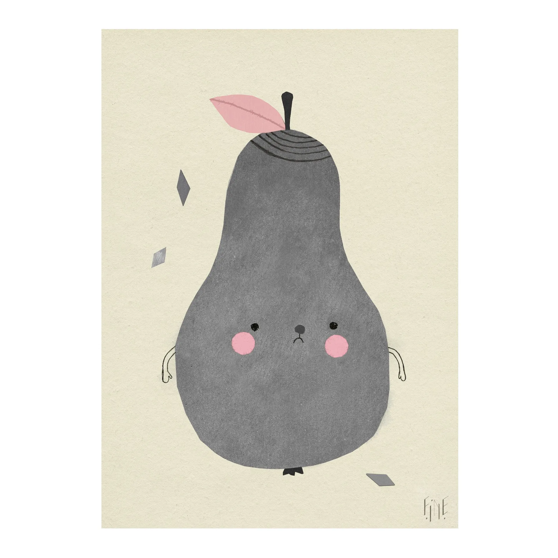 Póster Pirum Parum, 50x70 cm Fine Little Day
