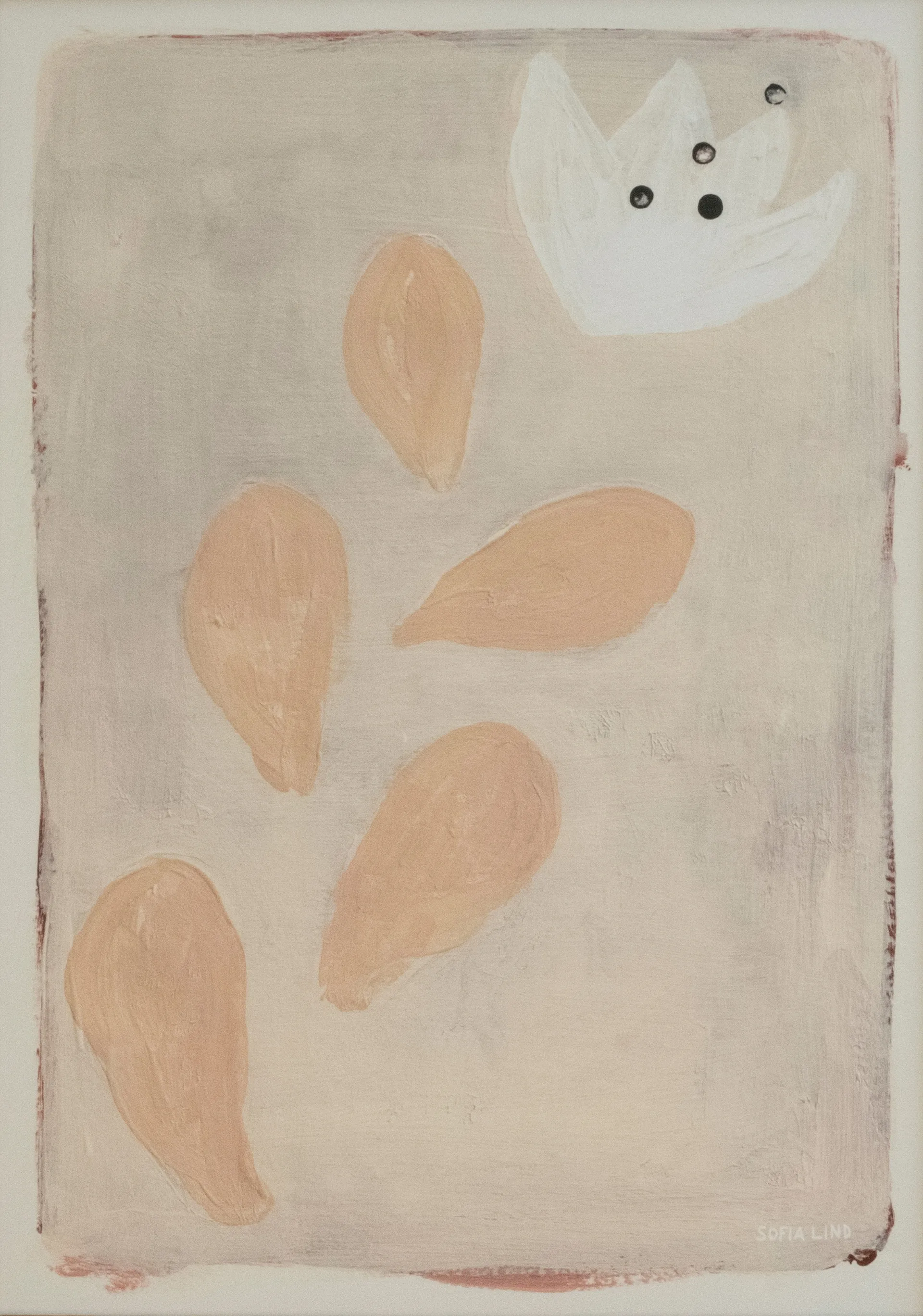 Póster Stone Crop 50x70 cm, Pink-nude Fine Little Day