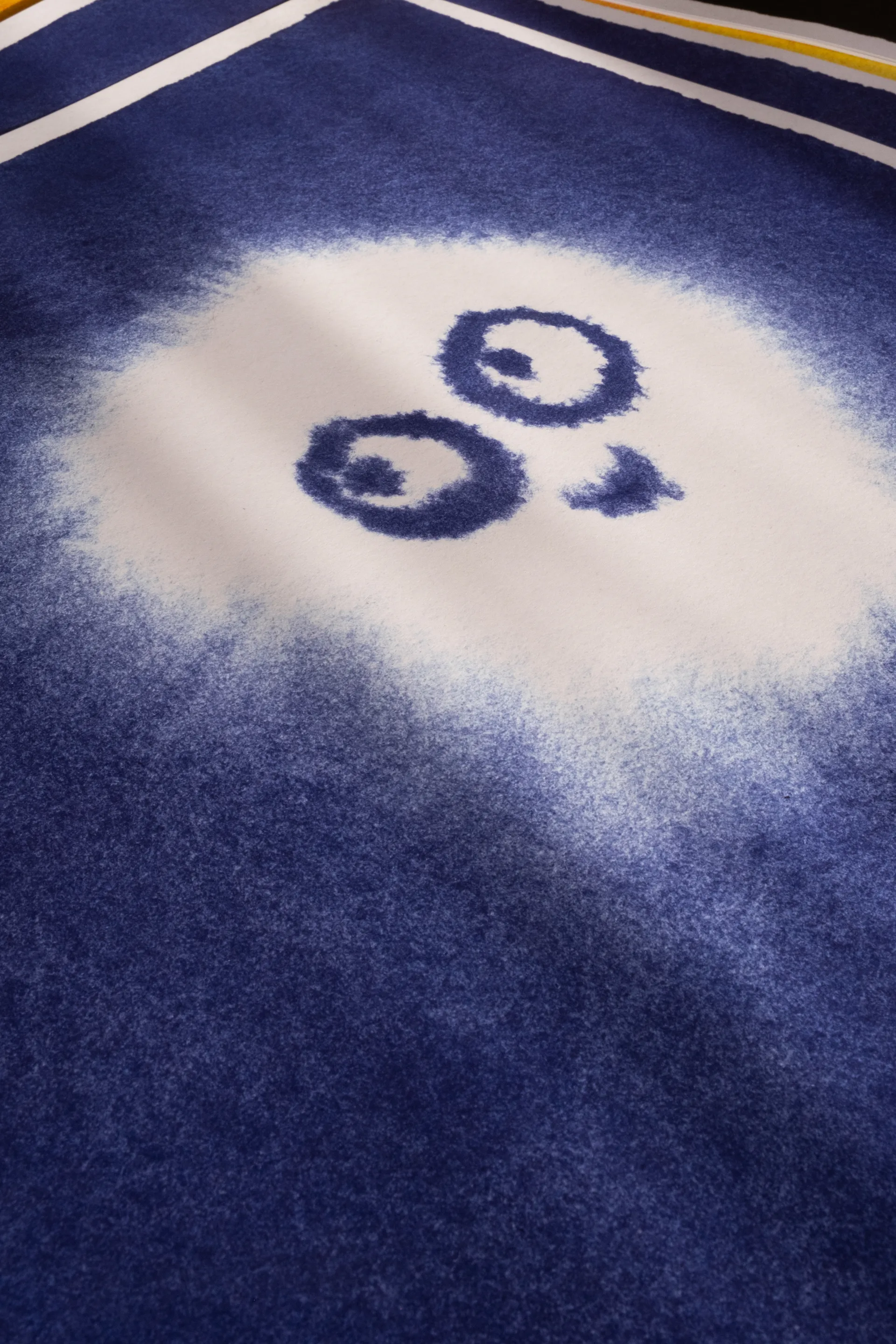 Póster Tufs 50x50 cm, Blue-white Fine Little Day