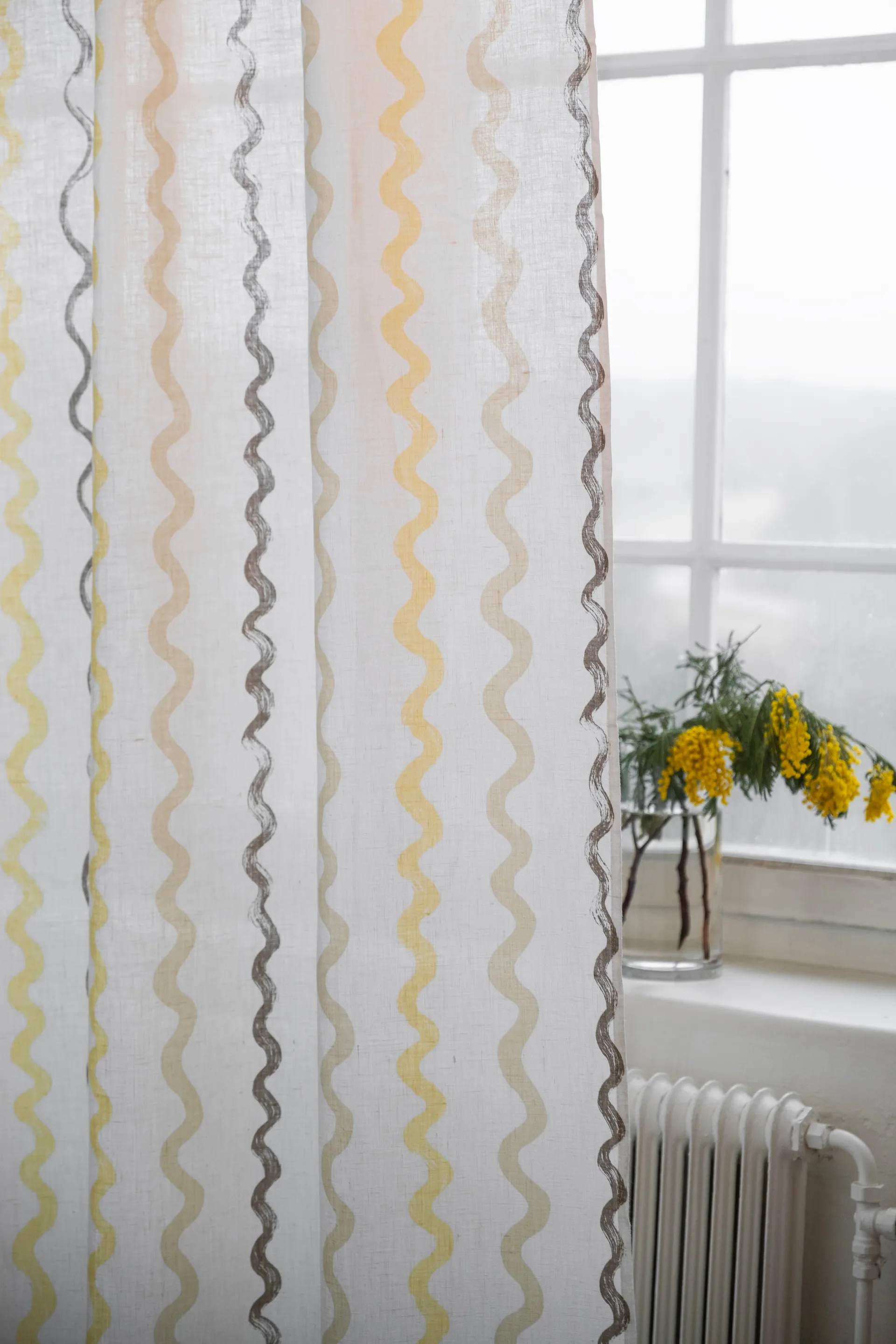 Reig cortina 147x250 cm, Branco Fine Little Day