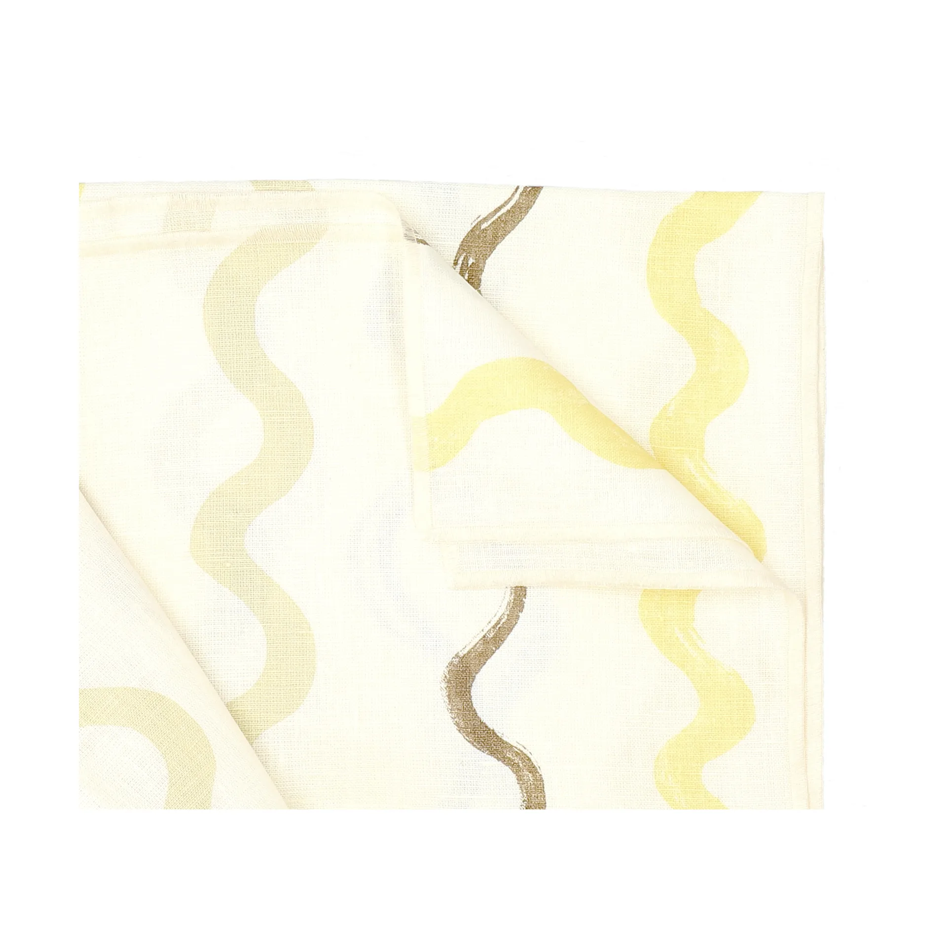 Reig toalha de mesa 149x250 cm, Branco-amarelo Fine Little Day