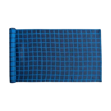 Rutig jacquard-woven corre-mesa 45x150 cm - Azul-preto - Fine Little Day