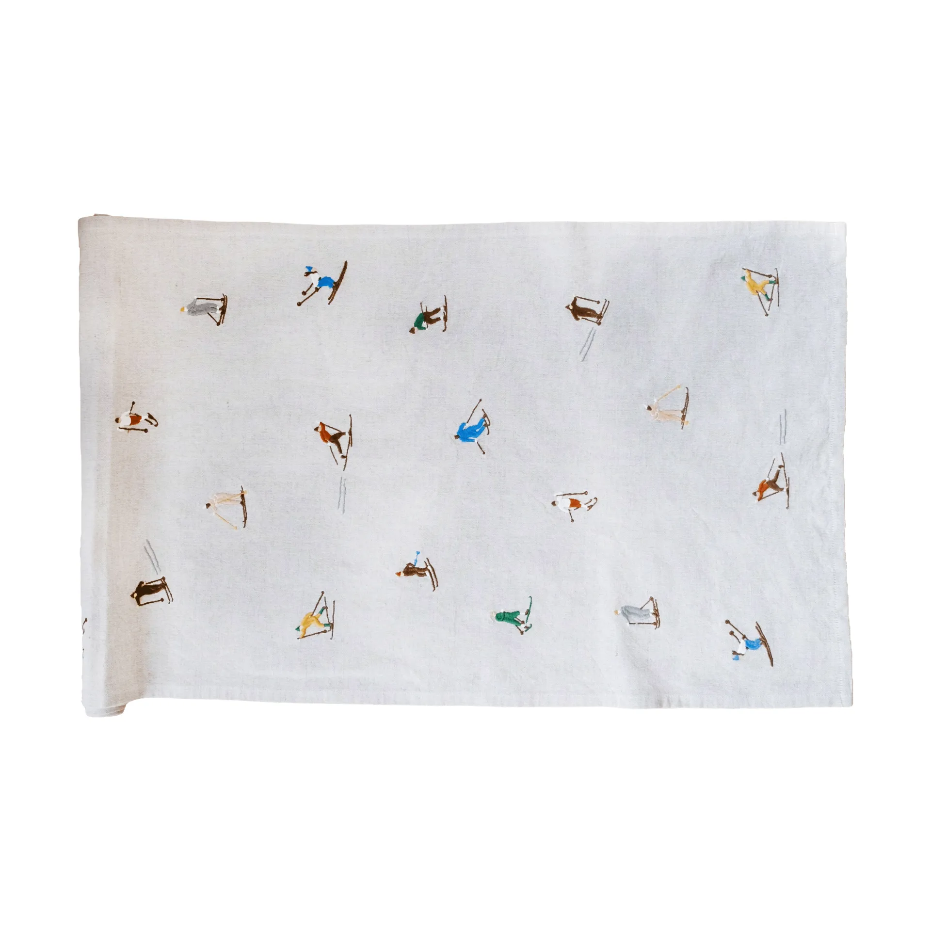 Skiers caminho de mesa, Natural, 45x150 cm Fine Little Day