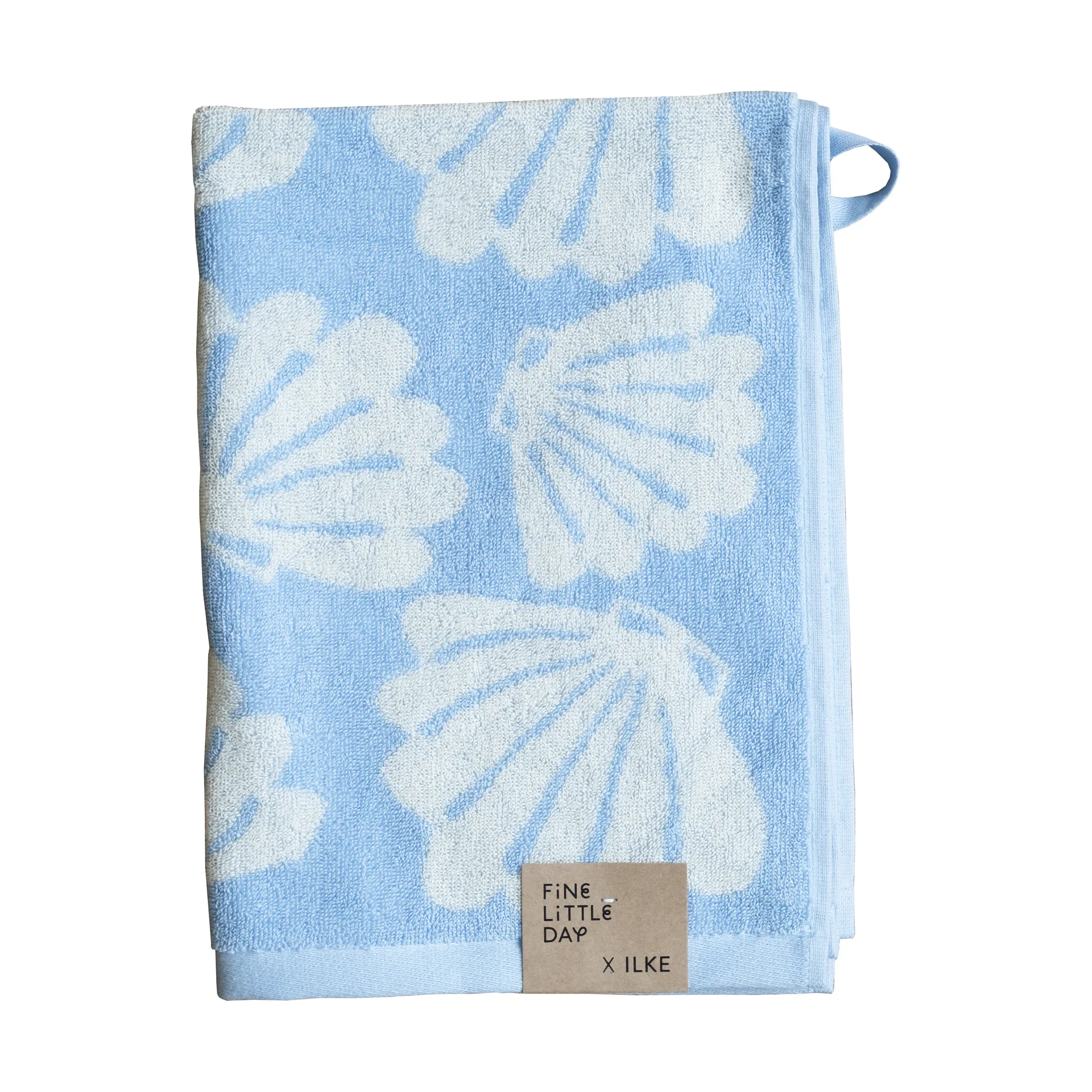 Snäcka toalha 50x70 cm, Azul Fine Little Day
