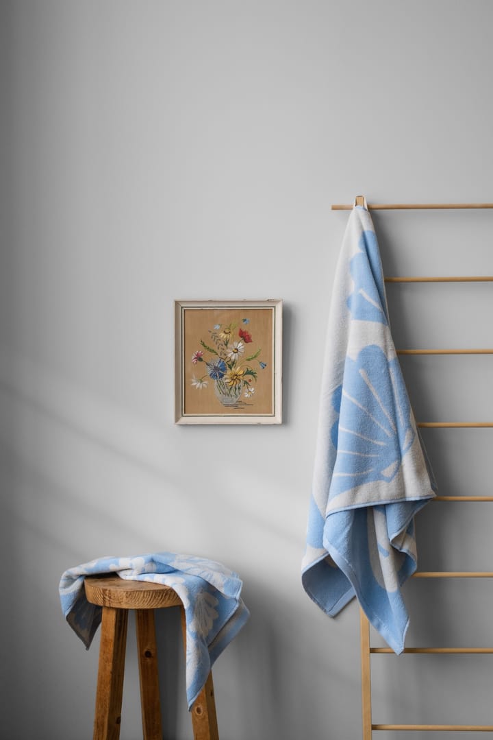 Snäcka toalha 50x70 cm, Azul Fine Little Day