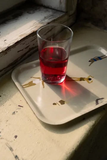 Swimmers tabuleiro 20x27 cm - Bege - Fine Little Day