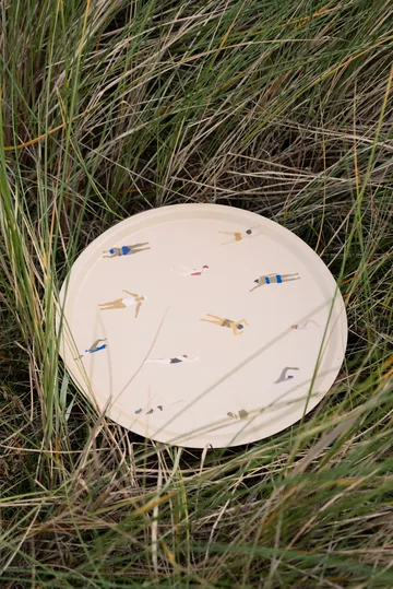 Swimmers tabuleiro Ø38 cm - Bege - Fine Little Day