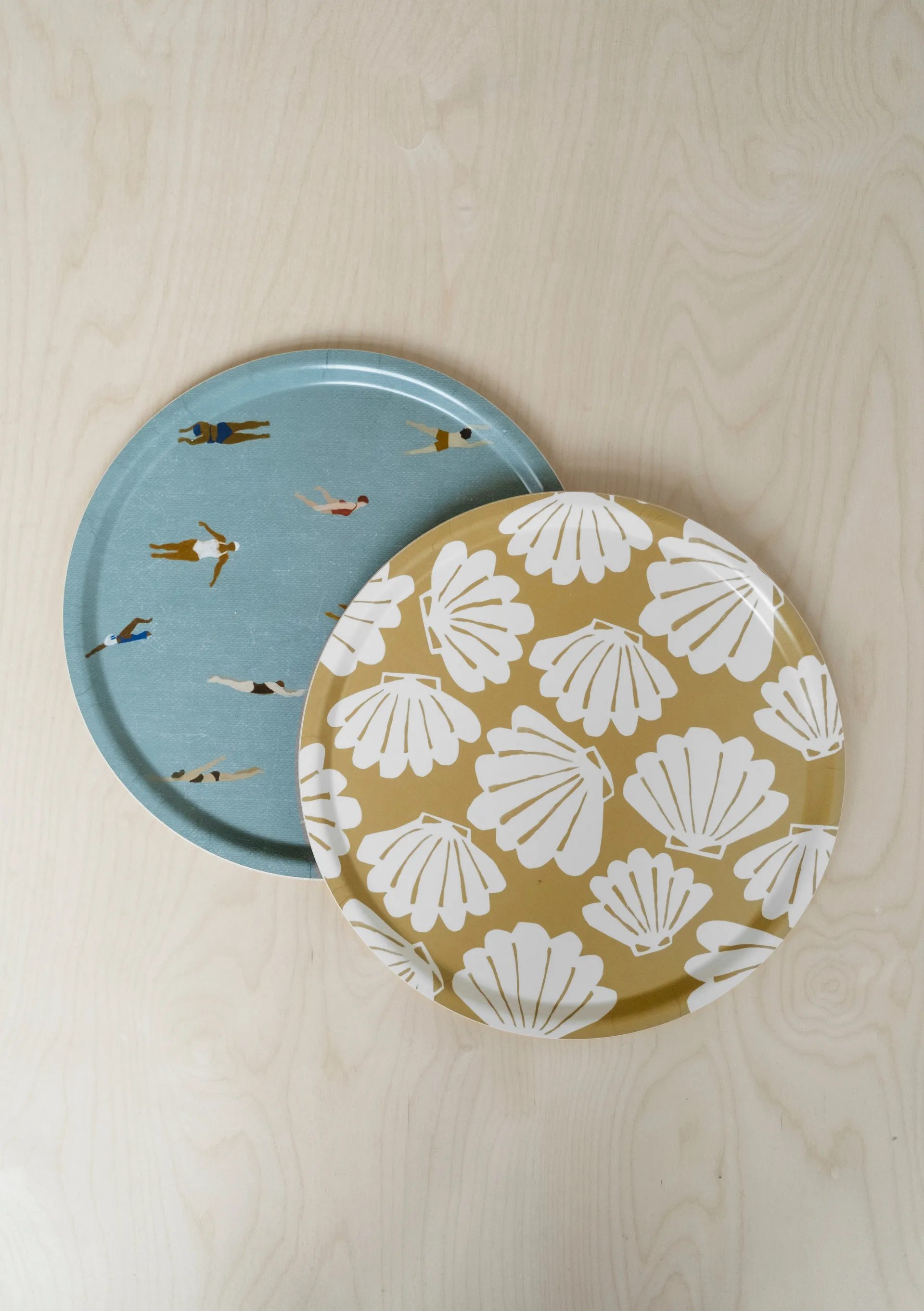Swimmers tabuleiro Ø38 cm, Bege Fine Little Day