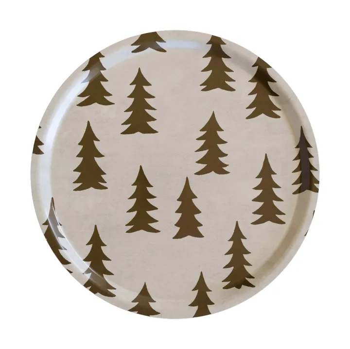 Tabuleiro Gran - Castanho, Ø38 cm - Fine Little Day