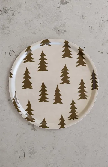 Tabuleiro Gran - Castanho, Ø38 cm - Fine Little Day