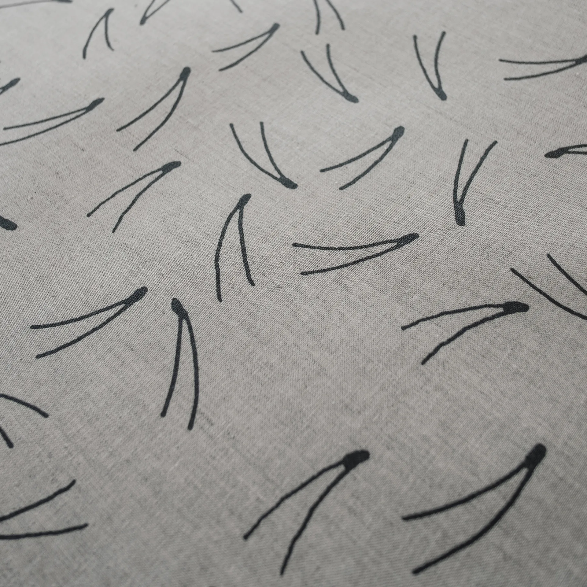 Toalha de mesa Barr 137x238 cm, Preto-natural Fine Little Day