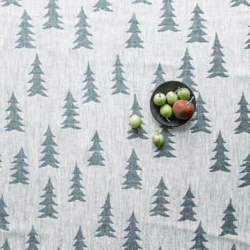 Toalha de mesa Gran jacquard-lã 147x250 cm - verde-cinza - Fine Little Day