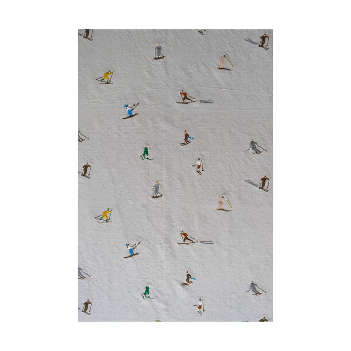 Toalha de mesa Skiers 147x250 cm - Natural - Fine Little Day