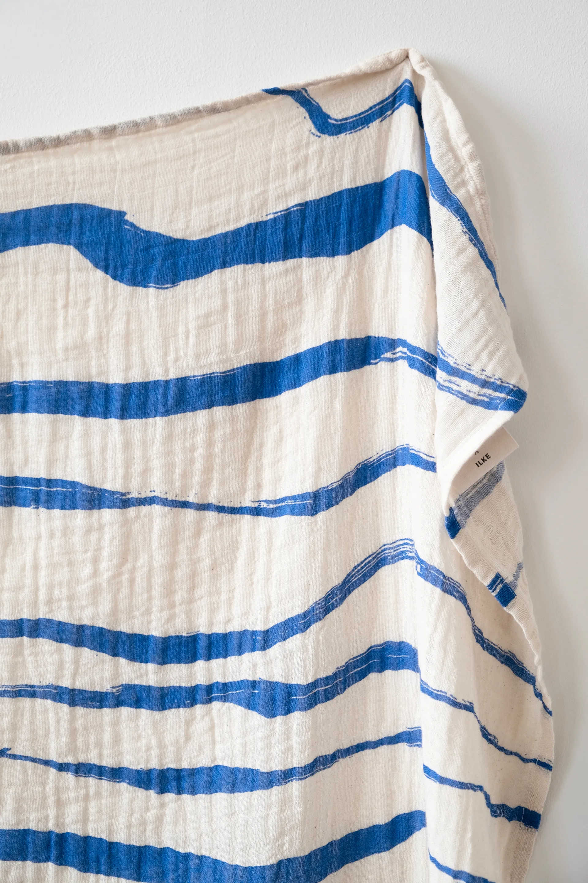 Våg muslin manta 120x120 cm, Azul Fine Little Day