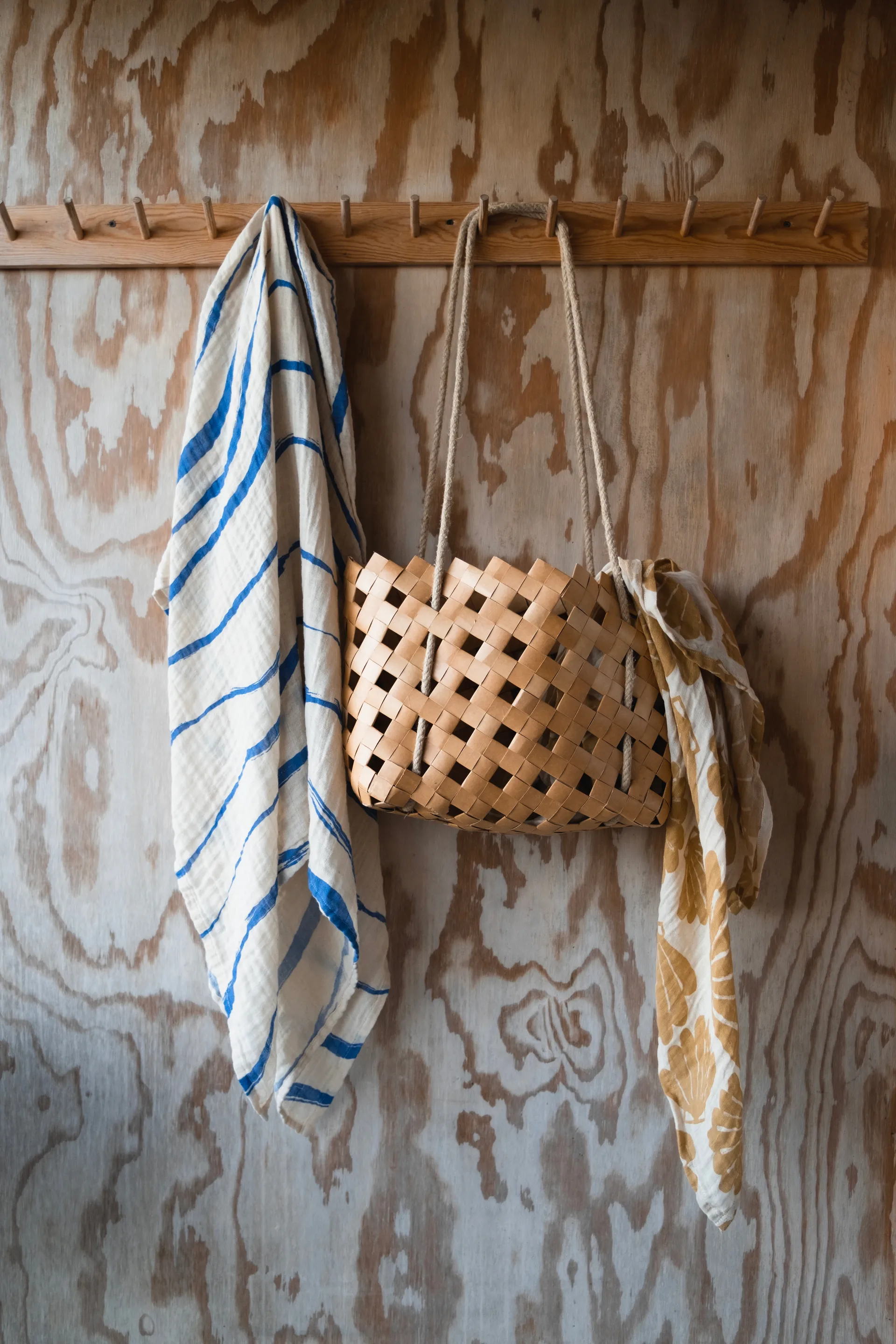 Våg muslin manta 120x120 cm, Azul Fine Little Day