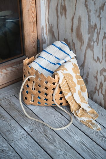 Våg muslin manta 120x120 cm - Azul - Fine Little Day