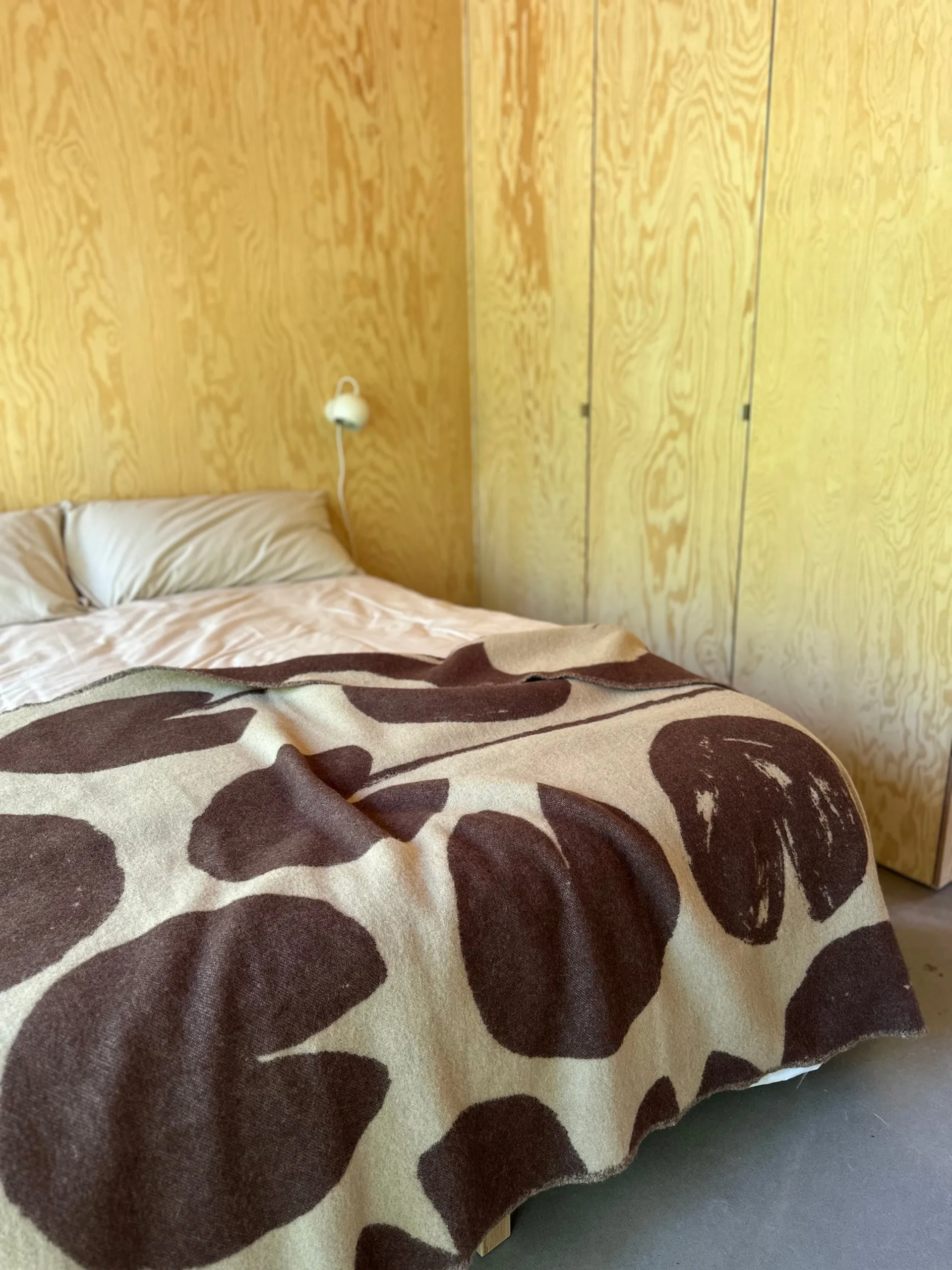 Water lilies manta 130x220 cm, Castanho Fine Little Day