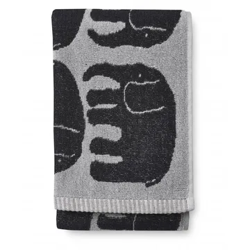 Toalha de mãos Elefantti 50x70 cm - Preto-cinza - Finlayson