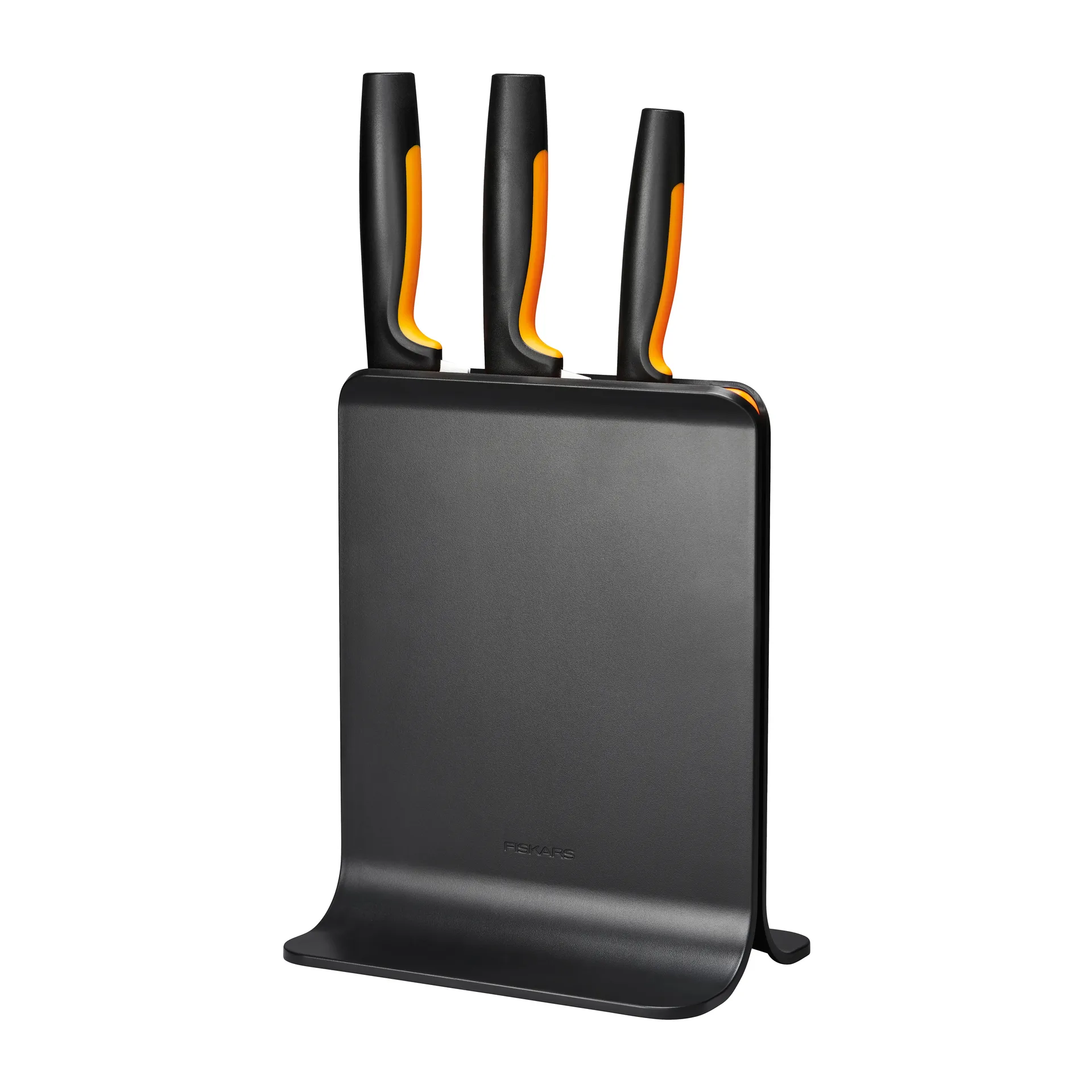 Bloco de facas de plástico com 3 facas Functional Form, 4 peças Fiskars