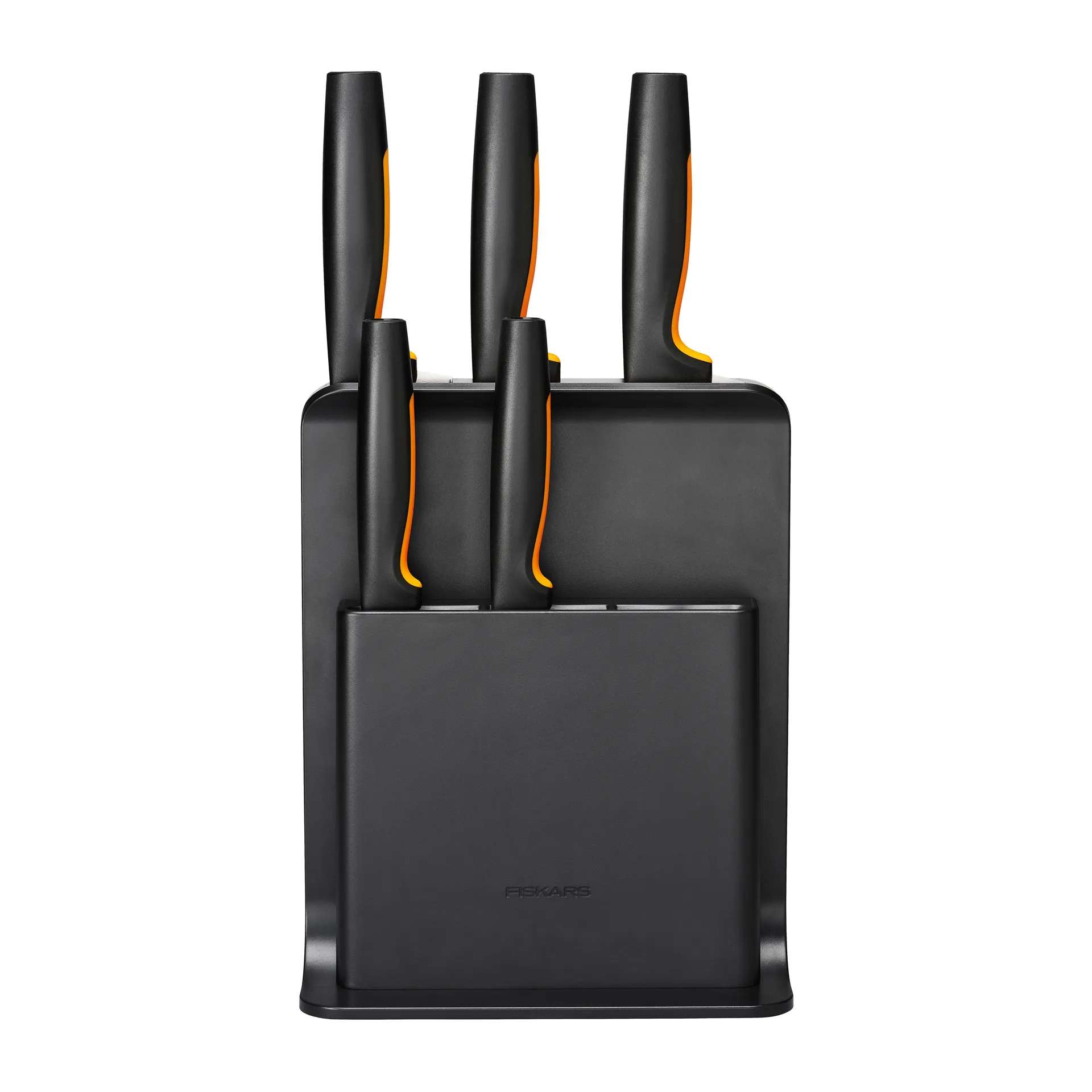 Bloco de facas de plástico com 5 facas Functional Form, 6 peças Fiskars