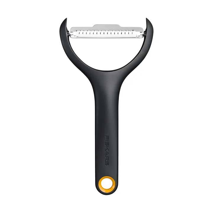 Descascador de vegetais Functional Form - Preto, descascador julienne, em Y - Fiskars