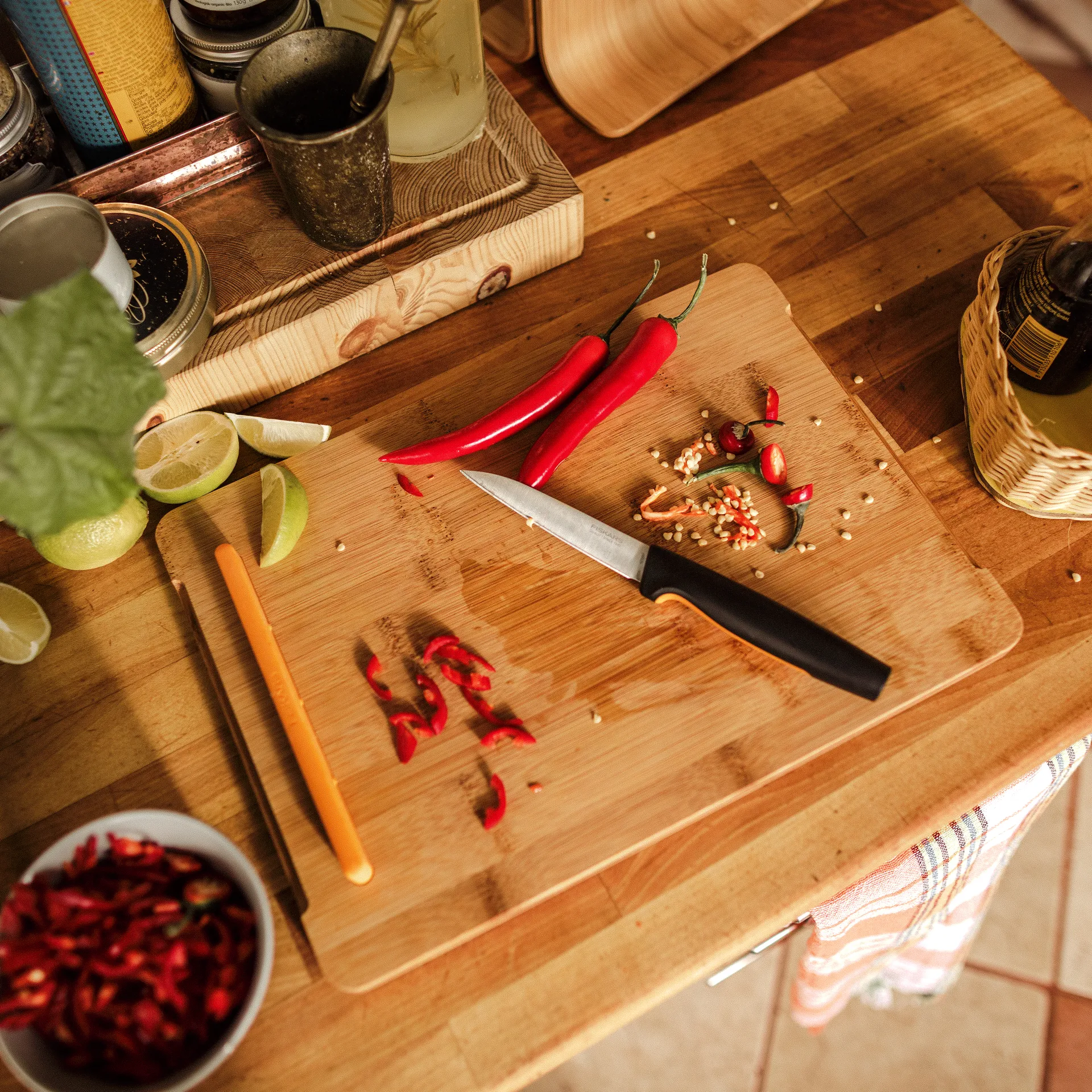 Faca de legumes Functional Form, 11 cm Fiskars