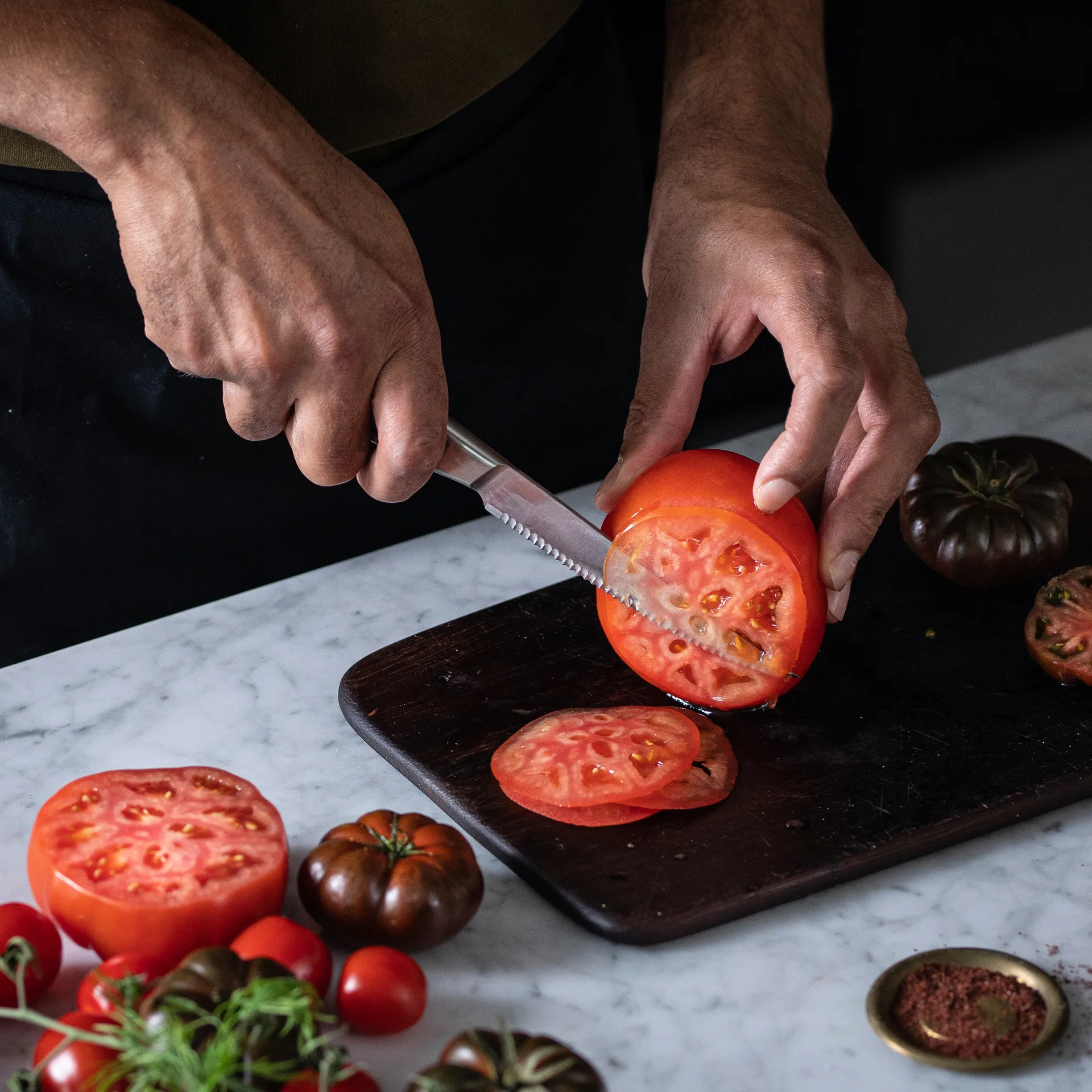 Faca de tomate All Steel, 12 cm Fiskars