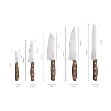 Folken conjunto de facas - 5 peças - Fiskars