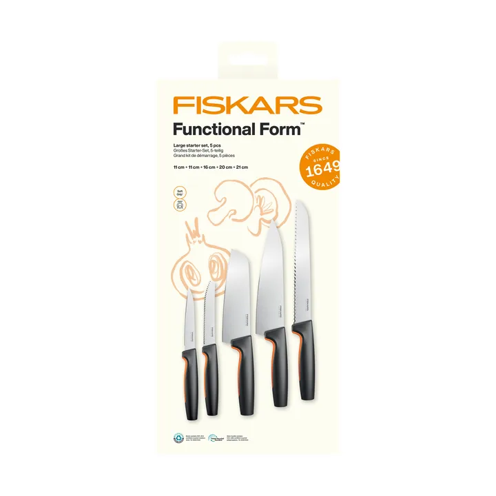 Functional Form conjunto de facas - Grande - Fiskars