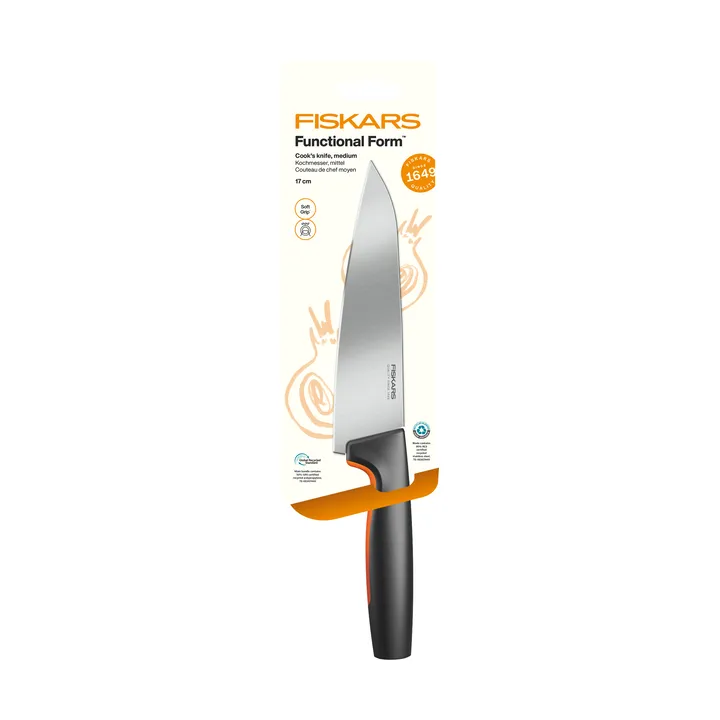 Functional Form faca de chef - Medium, aço inoxidável - Fiskars