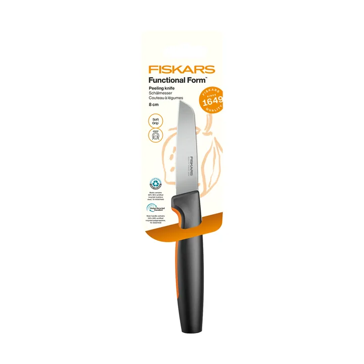 Functional Form faca de descascar - Aço inoxidável - Fiskars