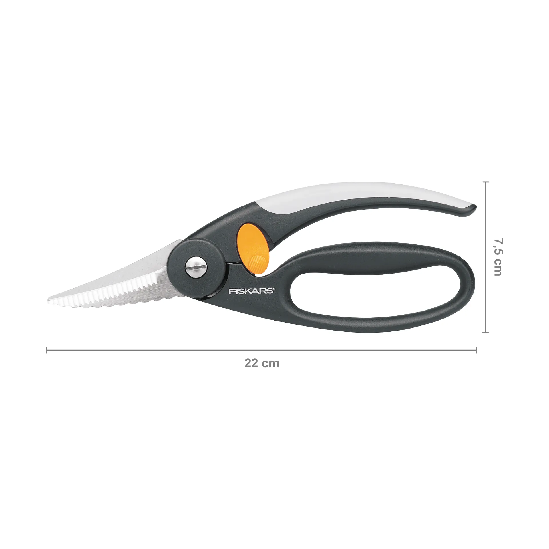 Functional Form renew tesoura de peixe, 22 cm Fiskars