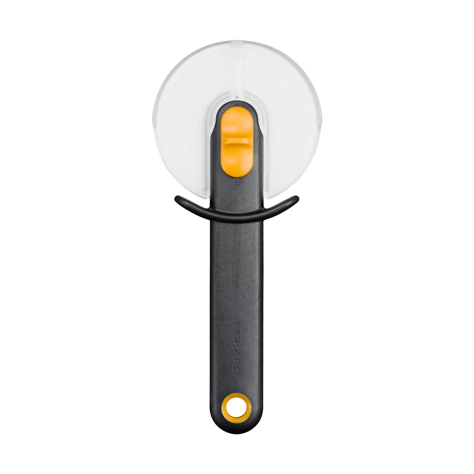 Functional Form roda de pizza, Preto, com protetor de lâmina Fiskars