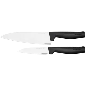 Jogo de facas, facas de chefe e faca de legumes Hard Edge - 2 peças - Fiskars