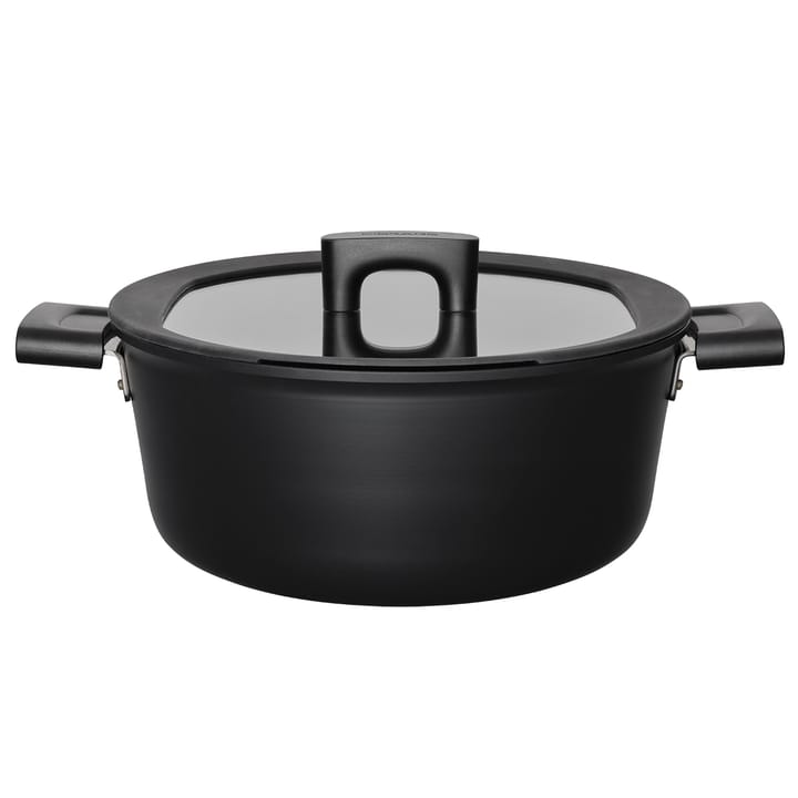 Panela com tampa Hard Face Steel, 5 l Fiskars