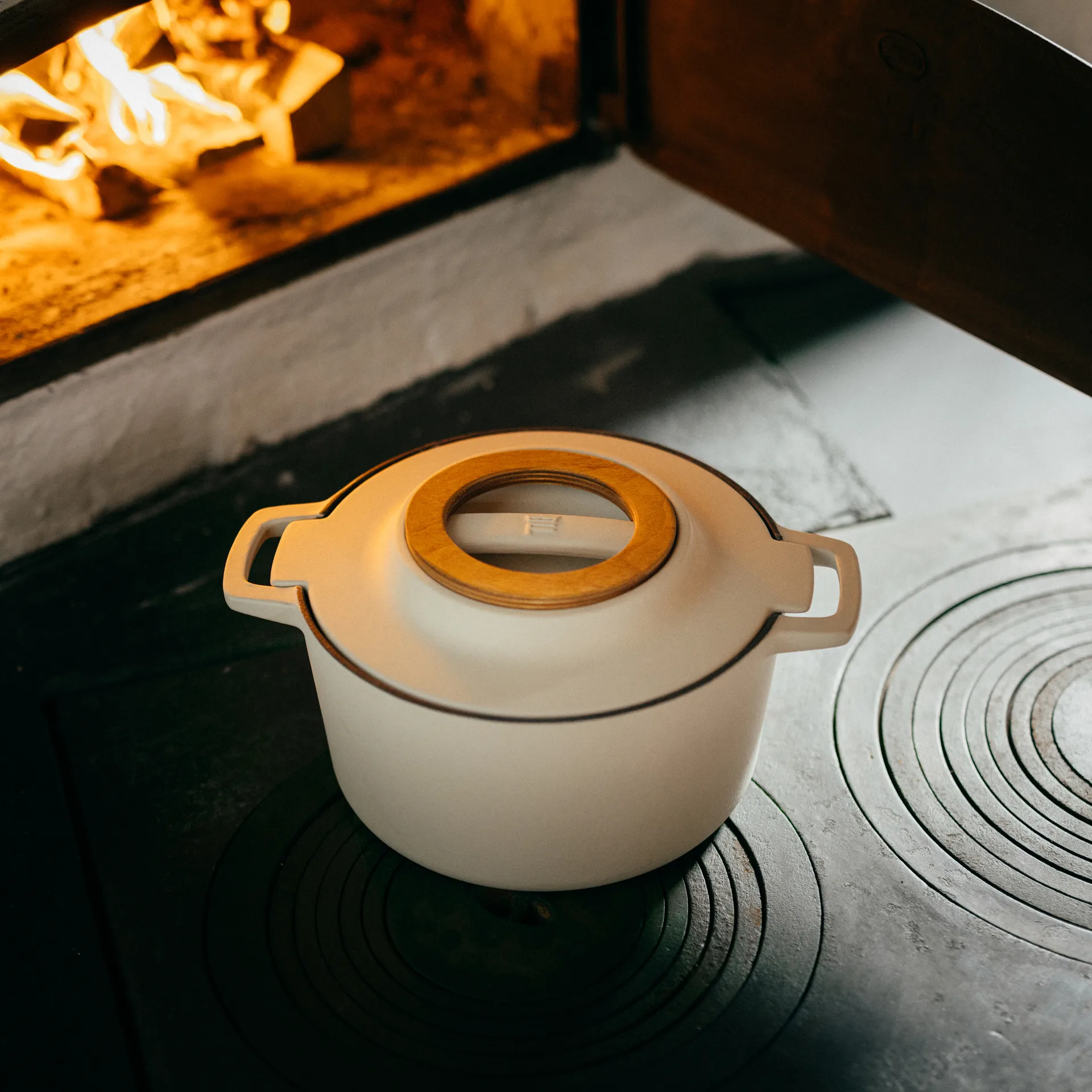 Panela de ferro fundido Norden, bétula, 4 L Fiskars