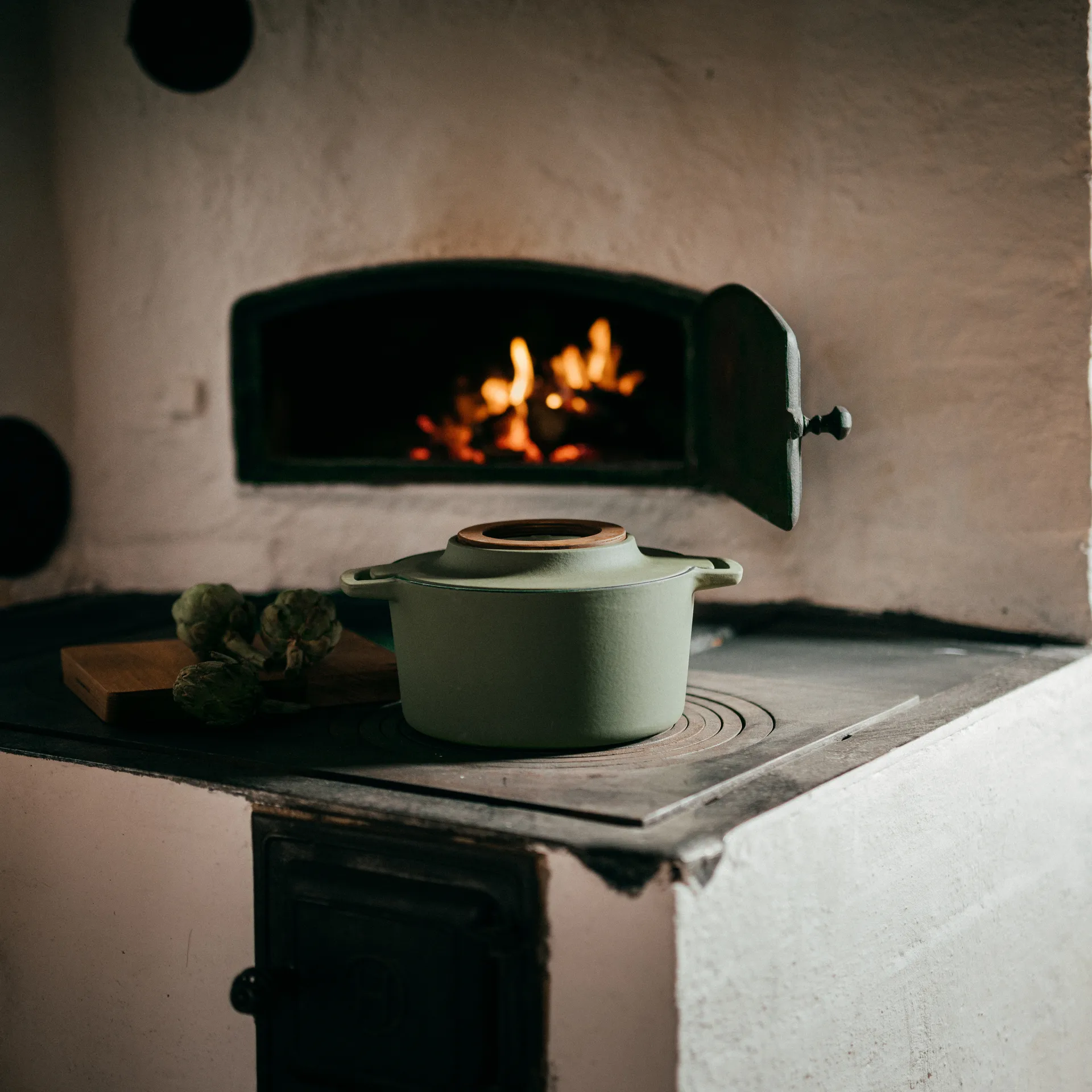 Panela de ferro fundido Norden, urtiga, 4 L Fiskars