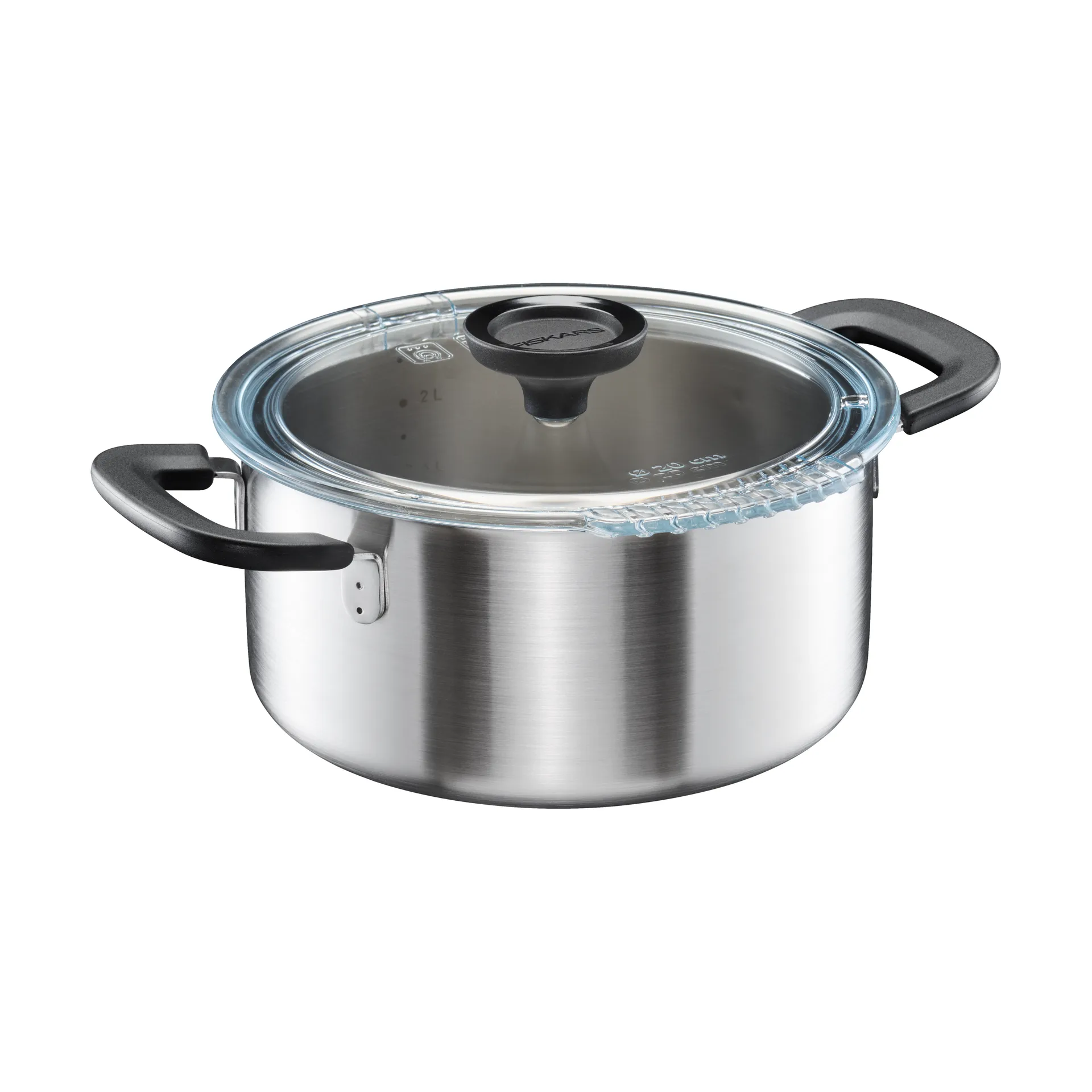 Panela Functional Form com tampa, 3 L Fiskars