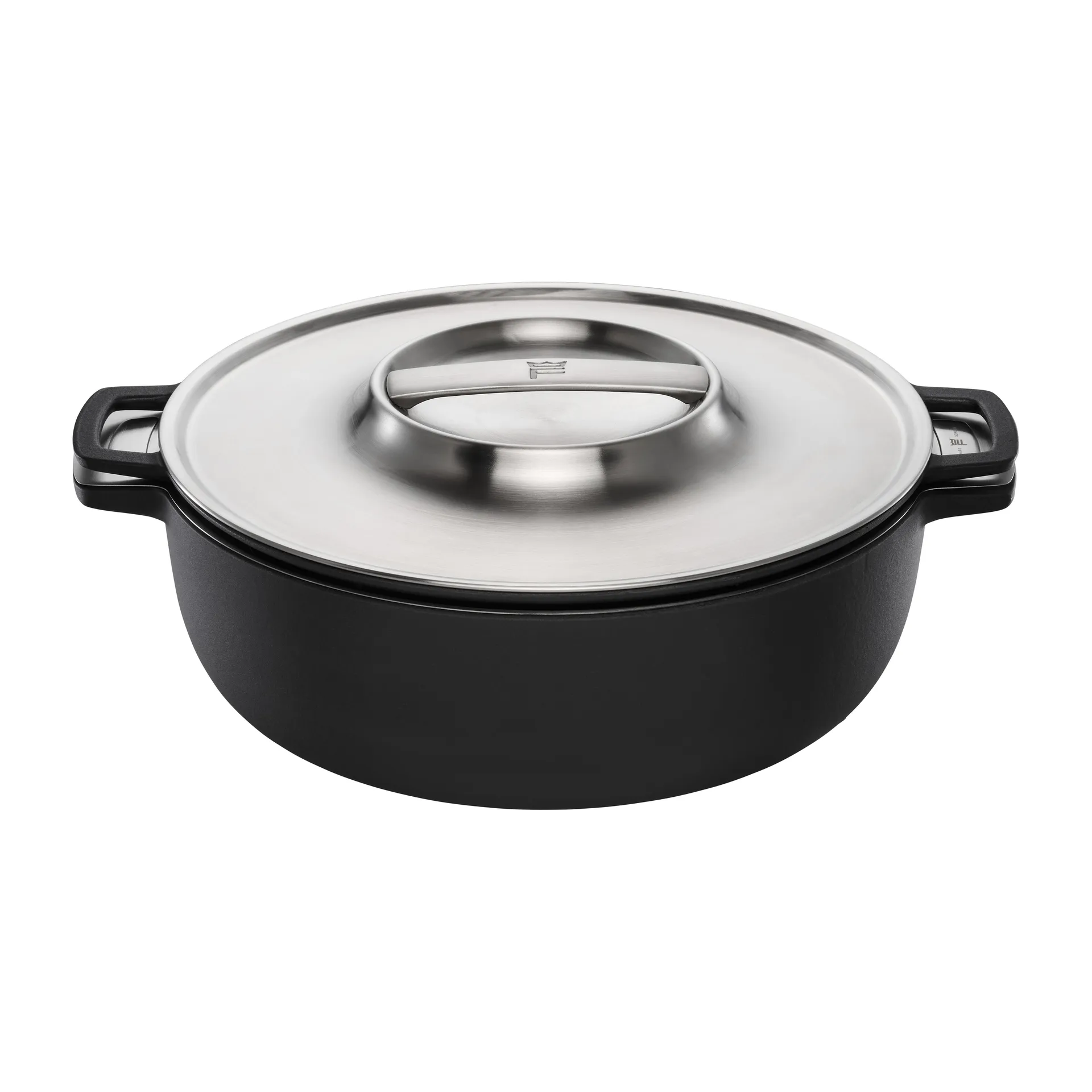 Panela Noren Grill Chef ferro fundido-aço inox, Ø30 cm Fiskars