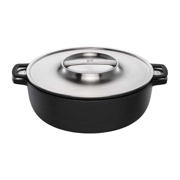 Panela Noren Grill Chef ferro fundido-aço inox - Ø30 cm - Fiskars